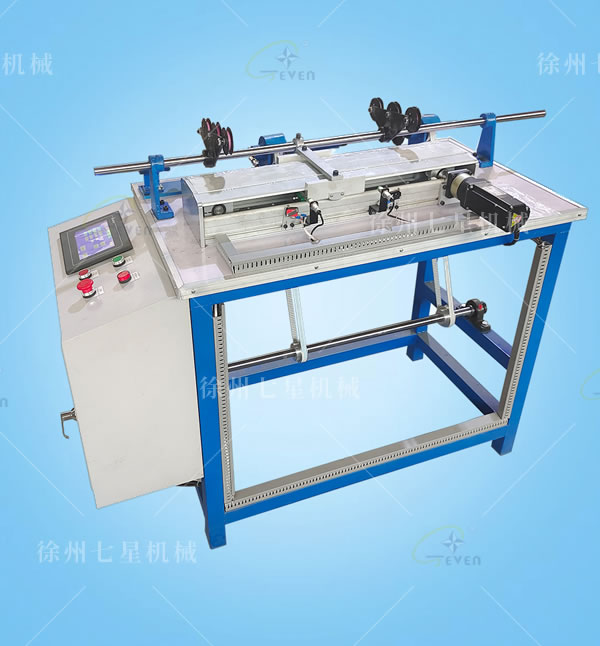 PLC伺服雙頭電子復繞機